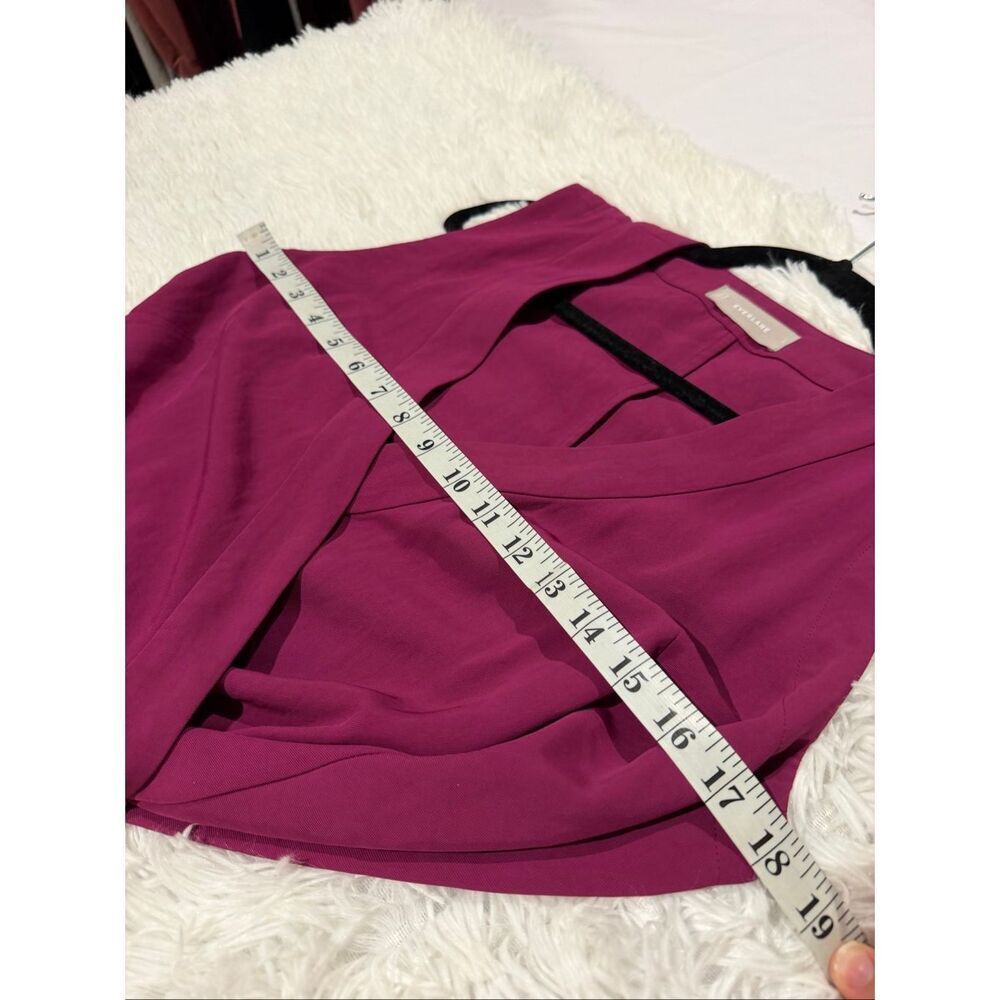 Everlane The Japanese GoWeave Sleeveless Wrap Dress in Purple Size 2 - Picture 4 of 7